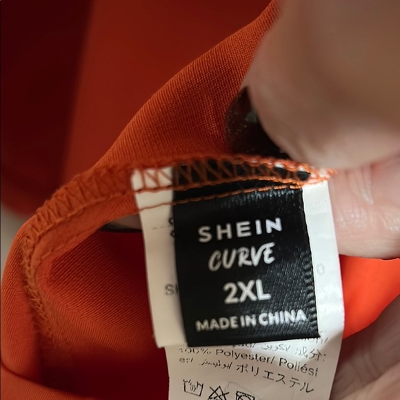 SHEIN Vibrant Orange Blazer - Picture 6 of 8